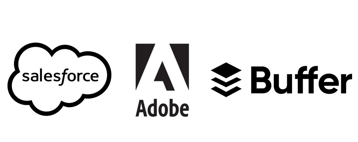 salesforce
adobe
buffer