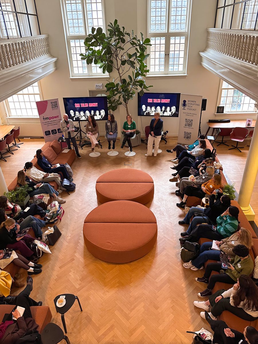 panel discussion at she talks money