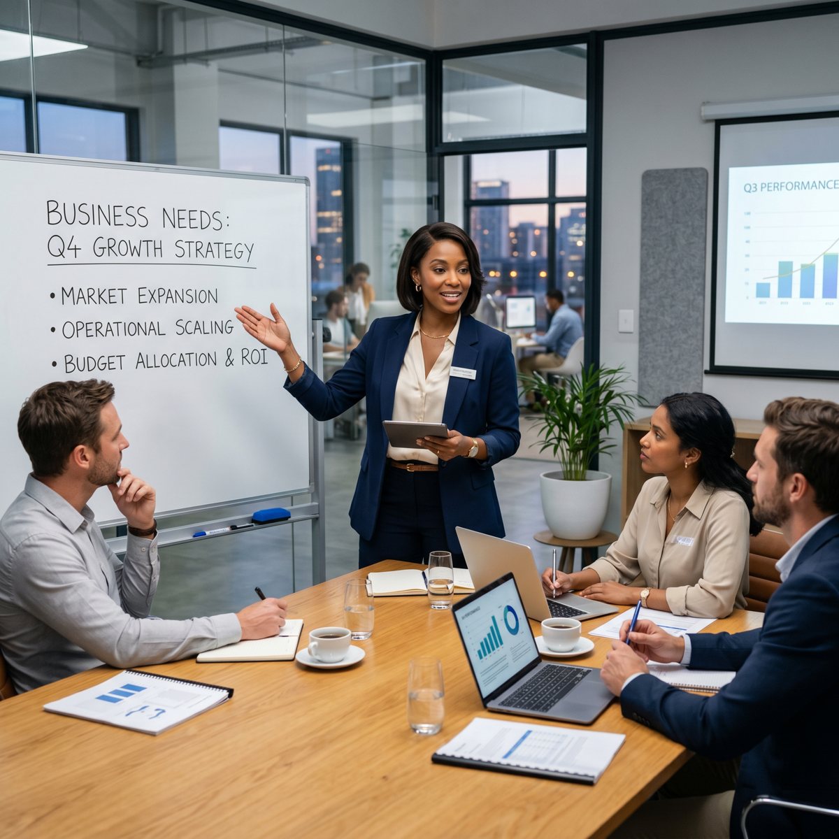 communicating through business needs